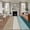 Brown Grey Green, variant on Beige Wood Grain Round Area Rug 4ft, Rustic Retro Wooden Plank Farmhouse Washable Non-Slip Circle Rugs for Bedroom Living Room Kitchen, Soft Non Shedding Circle Carpet for Dining Room Dorm