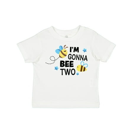 

Inktastic I m Gonna Bee Two with Cute Bees Gift Toddler Boy or Toddler Girl T-Shirt