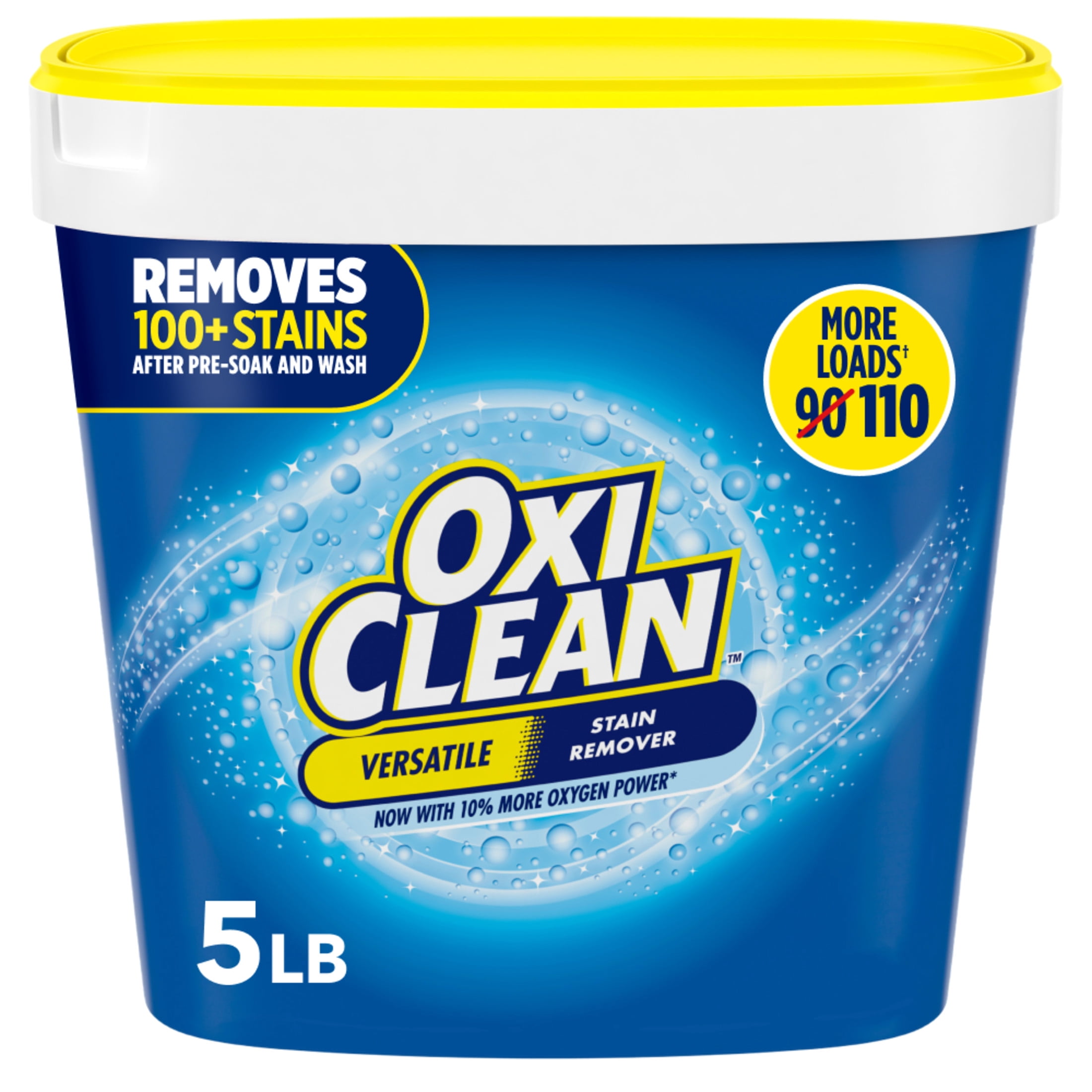 (2 pack) OxiClean Versatile Stain Remover Powder for Around the Home and Laundry , 5 lb