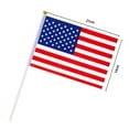 thumbnail image 2 of TNOBHG Usa Flag Sunglasses 1/5/24pcs Independence Day Glasses Flag Set White Blue Star Striped Pattern Shutter Glasses American Flag 4th of July Party, 2 of 8