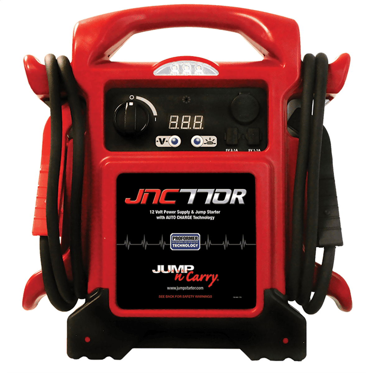 Jump-N-Carry 1700 Peak Amp Premium 12 Volt Jump Starter