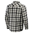 thumbnail image 3 of Men's Darius Rucker Collection by Fanatics Black San Francisco Giants Plaid Flannel Button-Up Shirt, 3 of 3