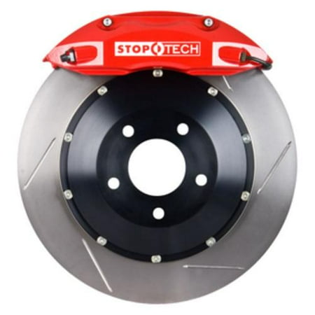 - StopTech BBK 01-07 BMW M3 (E46) Front 4 Piston 355x32 Red Calipers Slotted Two Piece Rotors