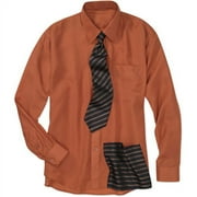 Big Men's Shirt, Tie and Handkerchief Box Set, Size 2 XL