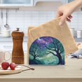 thumbnail image 2 of Yayeee Napkin Holder for Table Set of 2 Kitchen Paper Tissue Organization, Moonlight Forest, 2 of 8