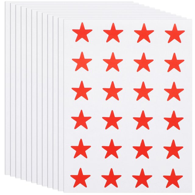 KAKOWELY 280Pcs Label Sticker Self-adhesive Label Stickers Decorative Label Stickers for Plan(Random Style),4.72X"X3.43"X0.04"
