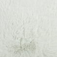 thumbnail image 3 of SAFAVIEH Faux Chinchilla Solid Plush Fur Pillow, Snow White, 3 of 3