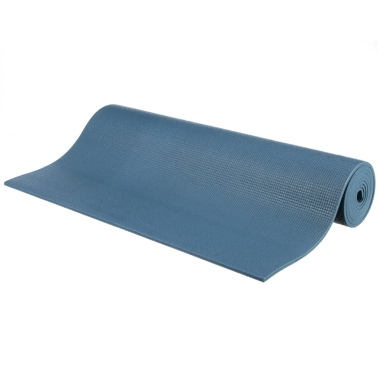 BTY ヨガマット Yoga Direct Deluxe 1/4 Inch Non-Slip Yoga Mat Light Blue for
