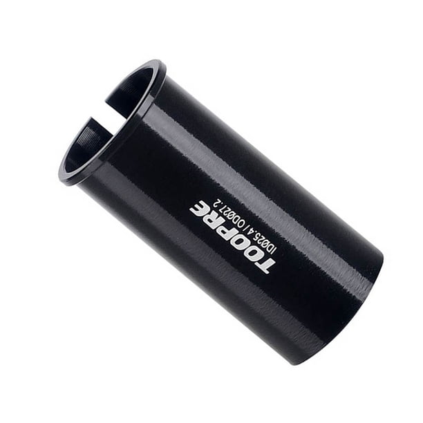 Soidarity Tija de sillín de bicicleta, funda de tubo de cuña, adaptador convertidor de tubo de sillín de bicicleta de aluminio, reductor de tija de Ciclismo 25.4 a 27.2 Soidarity OD001079-02