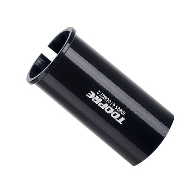 Sonducket Adaptador convertidor de tubo de asiento de bicicleta de aluminio con funda de tubo de cuña de asiento reductor de tija de sillín Ciclismo 25.4 a 27.2 Sonducket OD001079-02
