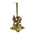 thumbnail image 3 of Ashopi Decor Brass Peacock Carved Hanging Diya Brass Indian Diya Lamp, Brass Decorative Diya, 3 of 6