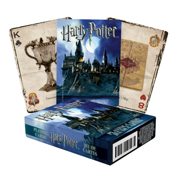 Baraja de cartas con temática de Harry Potter de Aquarius
