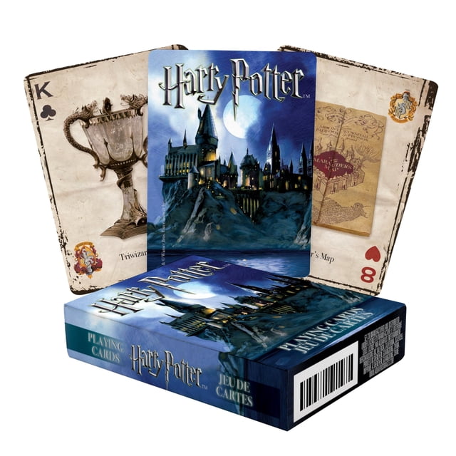 Baraja de cartas con temática de Harry Potter de Aquarius
