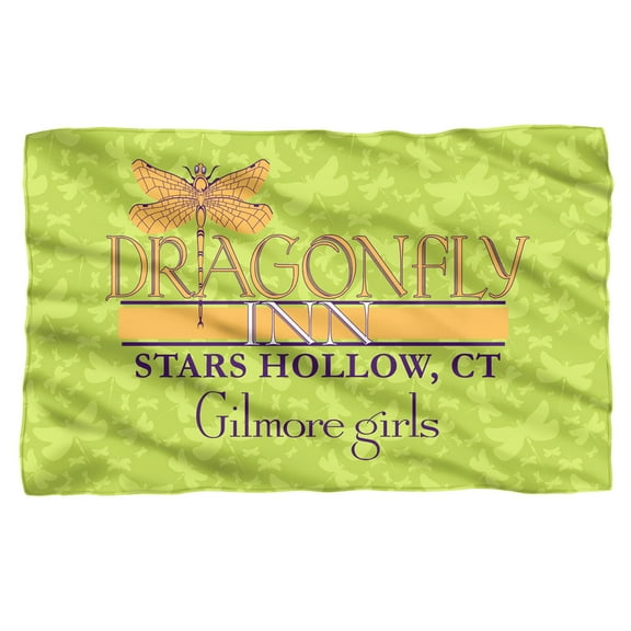 Gilmore Girls Dragonfly Inn Logo Fleece Blanket 36' x 58'