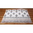 thumbnail image 4 of Casavani Indian Dining Room Pure Cotton Rug,Brown 6x12 feet, 4 of 6