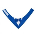 thumbnail image 2 of Zhuge Bandana para perros 1 pieza, mezcla de poliéster ligera de secado rápido, baberos tipo bufanda triangular, pañuelo ajustable para perros, regalo para mascotas, M, azul, 2 of 3