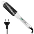 thumbnail image 1 of 32Mm Eu Plug Professional Ceramic Anion Hair Curler Straightener Hot Heat Comb Electric Lcd Hair Brush Curling Comb Round Large Roller Waver, 1 of 5