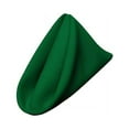 thumbnail image 1 of LA Linen 1818Pop-pk10-GreenEmP32 Serviette en Popeline de Polyester Vert Émeraude - 18 x 18 Po - Pack de 10, 1 of 2