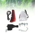 thumbnail image 3 of RENACLIPY Powered Bicycle Headlight Rear Light Set Cycling Safety Lighting, 3 of 5