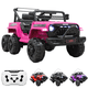 thumbnail image 1 of Camioneta Montable Eléctrica 4x4 para Niños Bluetooth Control Remoto Luces Led Batería 12V Soporta hasta 30 kg - Rosa, 1 of 8