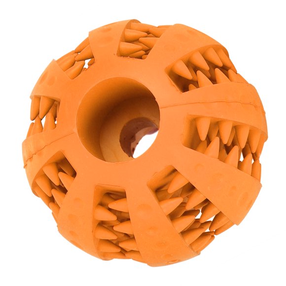 Pet Toy Ball, Strong Power Teething Treat Ball Clever Leakage Pet Training Toy For Teeth For IQ Training