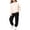 122Khaki522, variant on XAOFW Toddler Girl Outfits Long Sleeve Solid Color Sweatshirt Jogger Pants Little Girls Fall Winter Cozy Clothes Sets 2-3 Years