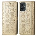 thumbnail image 1 of Funda Cartera FOXDOCK para Motorola Moto G35 , Flip PU con Relieve de Gatos y Perros, Tarjetero y Soporte, 1 of 6