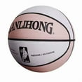 thumbnail image 1 of Logo Personnalisé - Ballon de Basketball en TPU Gravable pour Jeux Extérieurs : Résistant à l'Usure, Conception à Prise Améliorée, Convient à Tous les Âges (Enfants à Adultes), Offert en Tailles 4, 5, 7 -- Option Couleur Rose et Blanc, 1 of 6