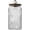 Round Sunflower, 34 fl oz, variant on 23.7 Fl oz Glass Jar with Lid, Airtight Storage Container, Embossed Kitchen Canister with Pumpkin Knob Lid for Sugar, Coffee, , Candy, Cookies, Pasta, Cereal, Decorative Pantry Jar