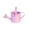 Pink, variant on 6.3in Mini Watering Can - Small Iron Garden Watering Pot With Ergonomic Handle For Indoor Outdoor Plants Herbs Flowers