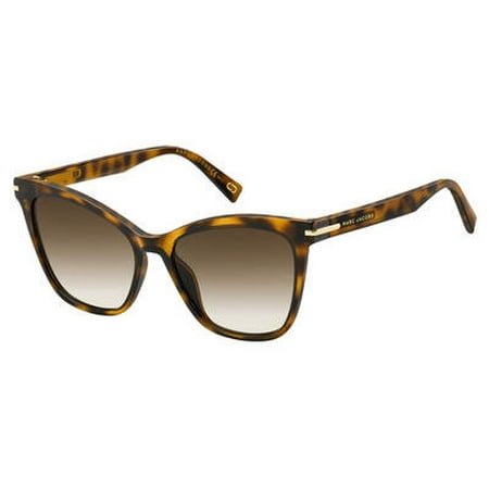marc jacobs women's marc223s cateye sunglasses, havn blck, 54 mm