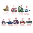 thumbnail image 5 of 10Pcs Cartoon Car Iron On Patches For Kid Clothing Jackets Backpacks Decoration, 5 of 20