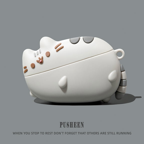 Creative Cat Silicone Case for AirPods 4 Airpod 1 2 3 Pro Pro2 Bluetooth Earbuds Charging Box Protective Earphone Case Cover