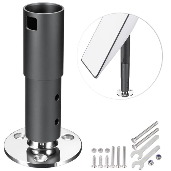 Starlink V2 CNC Aluminum Mount for Outdoor & Marine Use – Rustproof, Anti-Rotation Bracket with Easy Installation – Heavy-Duty Satellite Dish Holder for Boats, Roofs & RVs