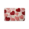 thumbnail image 7 of Tyidzon Valentine's Day Welcome Doormat 16X24 Inch Valentines Heart Front Door Mat Indoor Outdoor Entrance Floor Mats Non-Slip Washable Valentine Anniversary Wedding Home Decor Rug, 7 of 7