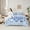 Sky Blue, variant on Manfei Western Holiday Teens Twin Bedding Sets 7-Piece, Tribal Menorah Dreidel Bedding Comforter Set, Hanukkah Theme Reversible Sheet Sets, Breathable Home Decor
