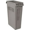 Vented Slim Jim 23 Gal Gray