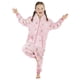 thumbnail image 4 of Onesies-Pijama de franela con capucha para niña, mono cálido con cremallera, ropa de casa de manga larga, traje de Navidad, 4 of 4