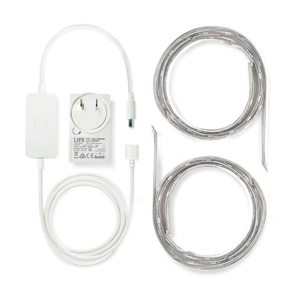 Oversætte Egen dash LIFX Z WiFi Dimmable Controller and Multi Color 6.6' LED Light Strip  Starter Kit - Walmart.com