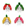 thumbnail image 2 of Soft And Cute Small Fruit Plush Toy Doll Strawberry Rabbit 25cm, Graduation Gift, Cartoon Plush Doll Plush Gifts, 2 of 3