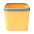Rwvbm Chic Desktop Waste Basket Multipurpose Debris Bucket for Car
