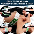 thumbnail image 3 of Paquete de 600 Pulseras VIP para Eventos Pulseras VIP Impermeables Pulseras de Papel VIP Pulseras para Fiesta (Rojo, Azul, Verde), 3 of 5