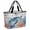 Blue Gray, variant on Sea Turtle Coastal Beach Bag for Women, Large Breathable Mesh Beach Tote Bag, Summer Beach Coral Nautical Teal Wood Sandproof Lightweight Travel Bags for Vacation Picnic Swimming Pool
