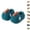 01_Navy, variant on Cute Kids Slippers for Boys Girls Cartoon Animal Shape Fuzzy Warm Flat Bottom Soft Lightweight Solid Color for Autumn Winter,01_Green,12-15 Months