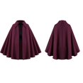 thumbnail image 4 of FUZHIQ Cloak Cape Halloween Short Cape Gothic Performance Larp, 4 of 4