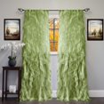 thumbnail image 1 of Cortinas de gasa transparente con volantes de la colección Sweet Home, 1 of 1