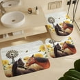 thumbnail image 6 of Wild West Cowboy Shower Curtain Sets 4 Piece,Rustic Southwestern Country Desert Cowboy Texas Star Horse Bathroom Decor Sets with Rugs Include Waterproof Non-Slip Toilet Lid Cover Bath Mat, 6 of 8