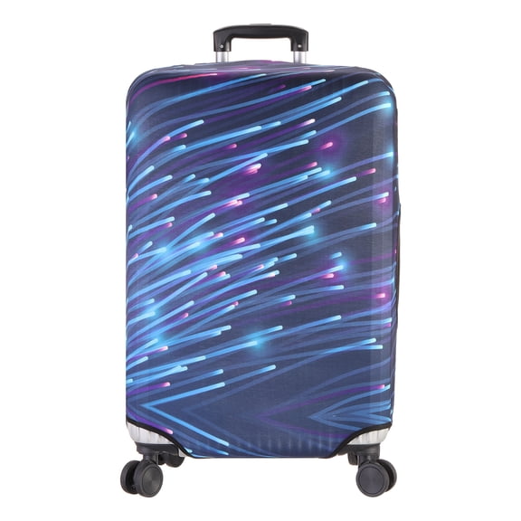 Uxcell Luggage Covers Fits 22-24 Inch Elastic Oxford Cloth Suitcase Protector