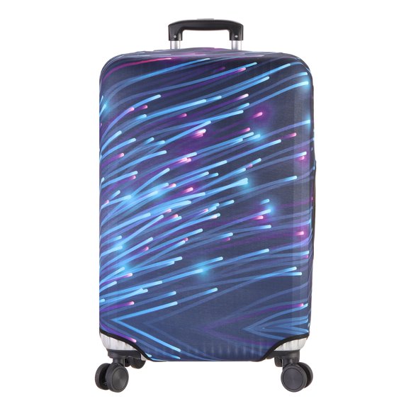 Unique Bargains Luggage Covers Fits 22-24 Inch Elastic Oxford Cloth Suitcase Protector