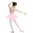 thumbnail image 5 of iiniim Kids Girls Ballet Leotard Dancewear Sleeveless Mesh Splice Layered Tulle Tutu Dress Gymnastics Dance Skirt, 5 of 7